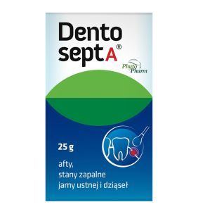Dentosept A, płyn do stosowania w jamie ustnej, 25 g