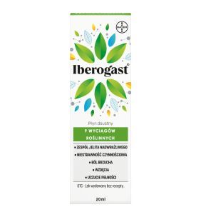Iberogast, płyn doustny, 20 ml