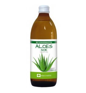 Aloes, 100%,(99,7%), sok z aloesu,1000 ml