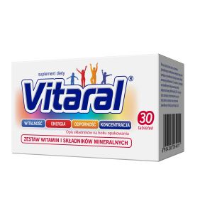 Vitaral, tabletki powlekane, 30 szt.