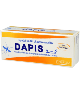 Dapis, żel łagodzący ukąszenia owadów, 40 g