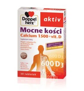 Doppelherz aktiv Mocne kości, tabletki, 30 szt.