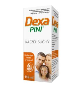 DexaPini, syrop, 115 ml 