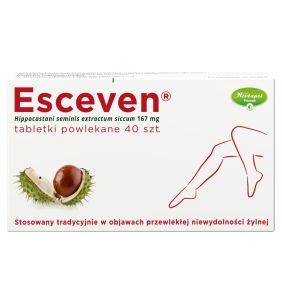 Esceven, 167 mg, tabletki powlekane, 40 szt.