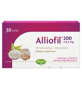Alliofil, tabletki dojelitowe, 30 szt.
