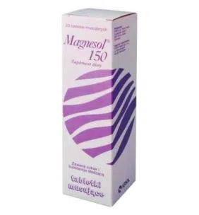 Magnesol 150, tabl.musuj.,supl.diety, 20 szt