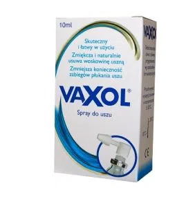 Vaxol, spray do usuwania woskowiny usznej, 10 ml
