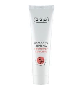 Ziaja, krem do rąk ochronny z ekstraktem z bawełny, 100 ml