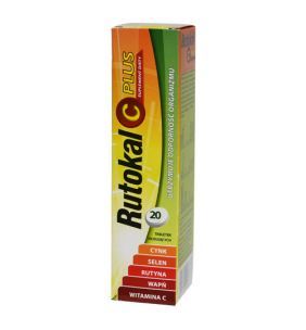 Rutokal C Plus, tabletki musujące, 20 szt.