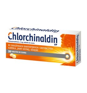 Chlorchinaldin VP, 2 mg, tabletki do ssania, 20 szt.