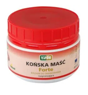 Końska maść rozgrzewająca Forte, Virde, 350 g