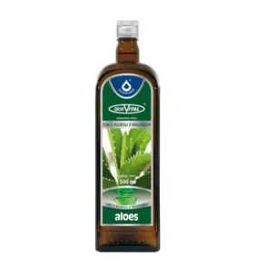 Aloes, 100%, sok, z aloesu z miazsz,(Oleofarm), 500 ml