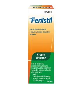 Fenistil, (1 mg/ml), krople doustne, 20 ml