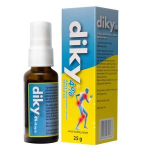 Diky 4%,(40 mg/g), aerozol na skórę, 25 g (30 ml)