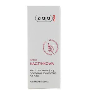 Ziaja Med Naczynkowa, krem uszczelniający naczynka krwionośne na noc, 50 ml