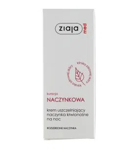 Ziaja Med Naczynkowa, krem uszczelniający naczynka krwionośne na noc, 50 ml