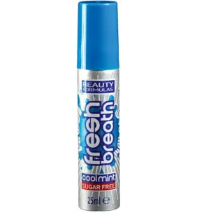 Beauty Formulas, odświeżacz do ust, cool mint, 25 ml