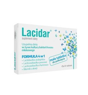 Lacidar, tabletki, 20 szt.