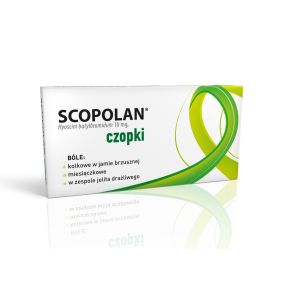 Scopolan, 10 mg, czopki, 6 szt
