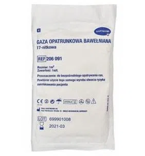 Gaza jalowa,bawel.,17nit,(Hartm),1 m2