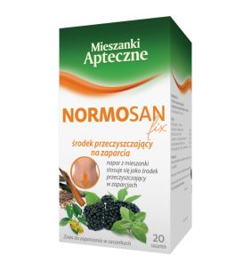 Normosan fix, zioła do zaparzania, 1,4 g, 20 szt.