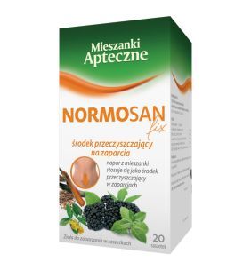 Normosan fix, zioła do zaparzania, 1,4 g, 20 szt.