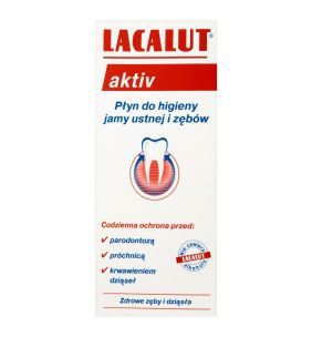 Lacalut activ, płyn do płukania ust, 300 ml