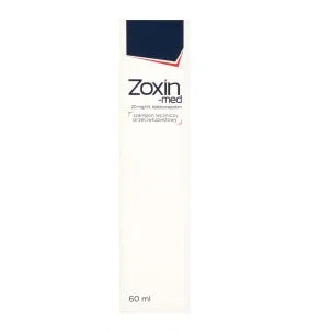 Zoxin-med, (20 mg/ml), leczniczy szampon przeciwłupieżowy, 60 ml