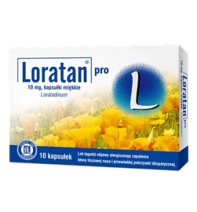 Loratan pro, 10 mg, kapsułki miękkie, 10 szt.