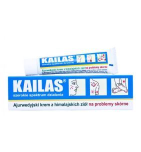 Kailas, ajurwedyjski krem z himalajskich ziół na problemy skórne, 20 g
