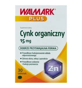 Cynk, 15 mg, tabletki, 30 szt. (Walmark)