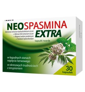 Neospasmina Extra (Extraspasmina), kapsułki twarde, 30 szt.