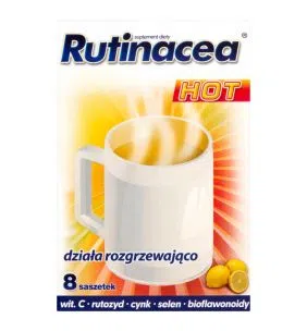 Rutinacea Hot, proszek w saszetkach, 8 szt.