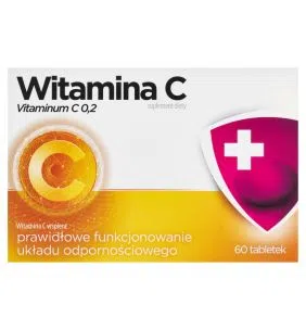 Witamina C, 200 mg, tabletki, 60 szt.