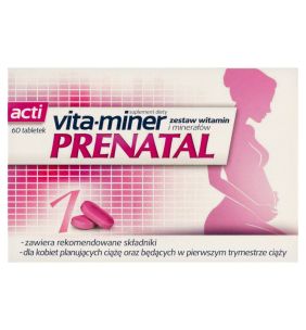 Acti Vita-miner Prenatal, tabletki, 60 szt.