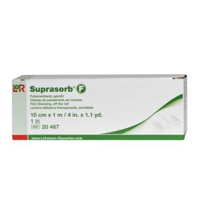 Suprasorb F, opatrunek przeźroczysty, niejałowy, samoprzylepny, 10 cm x 1 m, 1 szt.