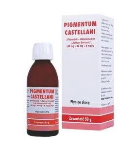 Pigmentum Castellani, płyn na skórę, 50 g