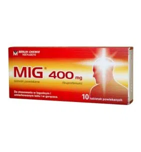 MIG, 400 mg, tabletki powlekane, 10 szt.