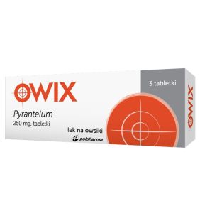 Pyrantelum OWIX, 250 mg, tabletki, 3 szt.