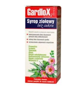 Gardlox 7, syrop ziołowy, bez cukru, 120 ml