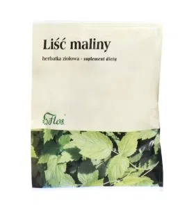 Liść maliny, herbatka ziołowa, 50 g (Flos)