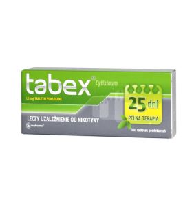 Tabex, 1,5 mg, tabletki powlekane, 100 szt.