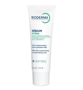 Bioderma Sebium Hydra, nawilżający krem do skóry tłustej i ze skłonnością do trądziku, 40 ml