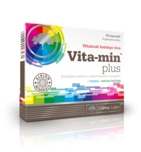 Olimp Vita-Min Plus z luteina i ziel.herb, kaps., 30 szt