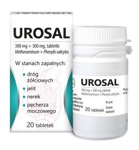 UROSAL, 300 mg+300 mg, tabletki, 20 szt.