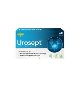 Urosept, tabletki drażowane, 60 szt.