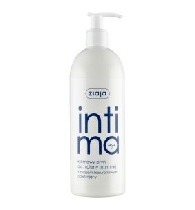 Ziaja Intima, kremowy płyn do higieny intymnej z kwasem hialuronowym, 500 ml