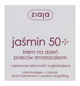 Ziaja Jaśmin 50+, krem na dzień przeciw zmarszczkom, 50 ml