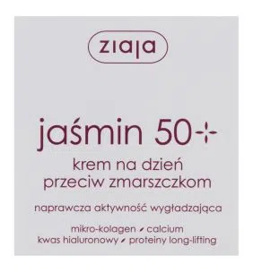 Ziaja Jaśmin 50+, krem na dzień przeciw zmarszczkom, 50 ml