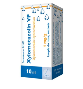 Xylometazolin VP, 0.1%, krople do nosa, 10 ml